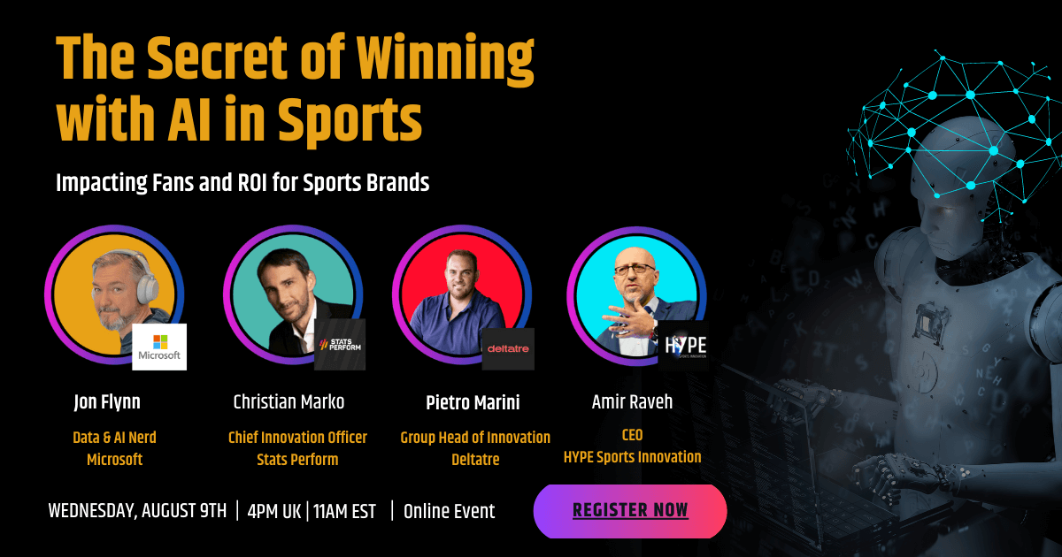 The Secret of Winning with AI in Sports - Sports Tech Forum - HYPE ...