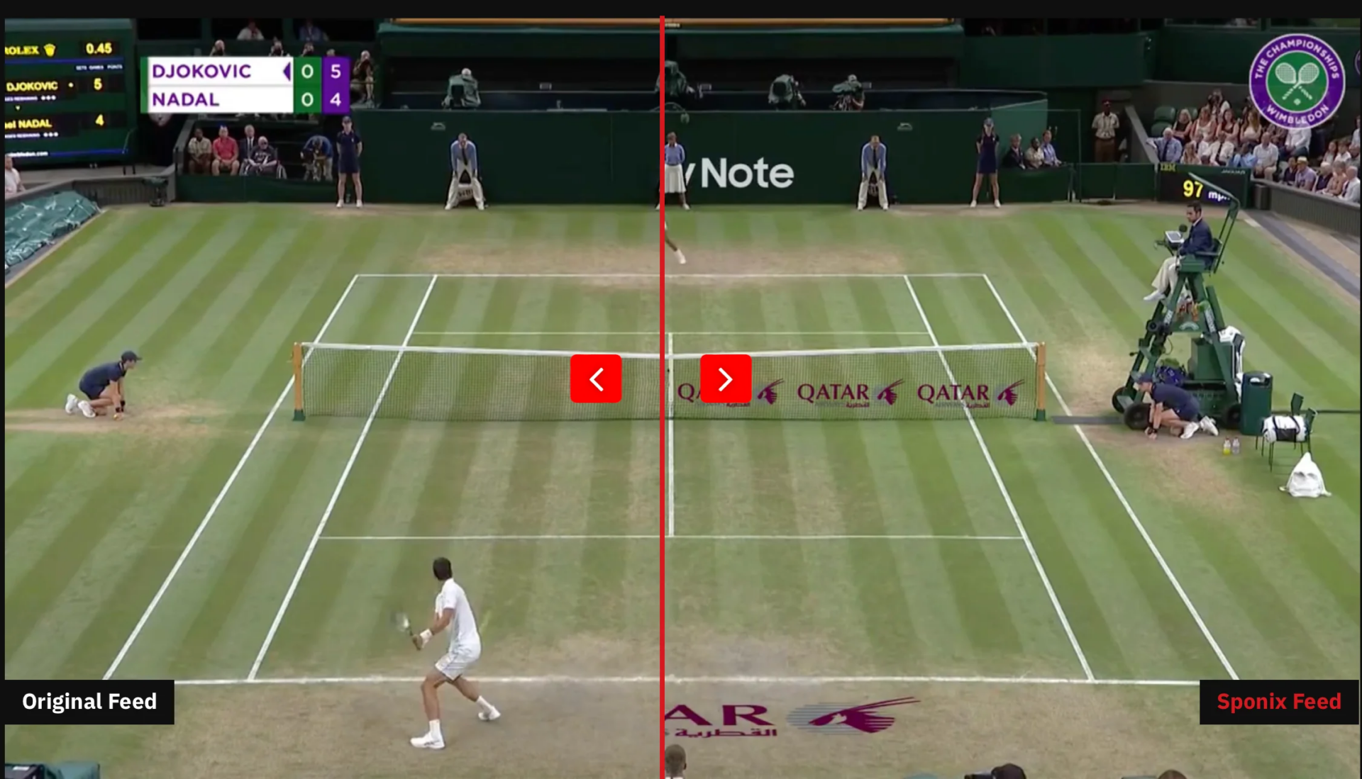 Virtual Advertising at Wimbledon