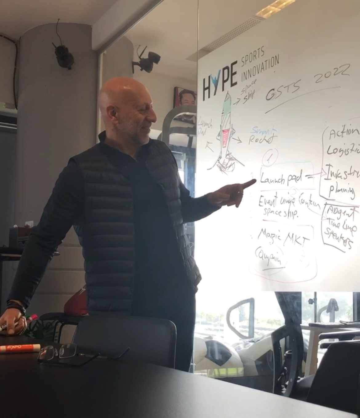 Sports property executive implementing new leadership strategies