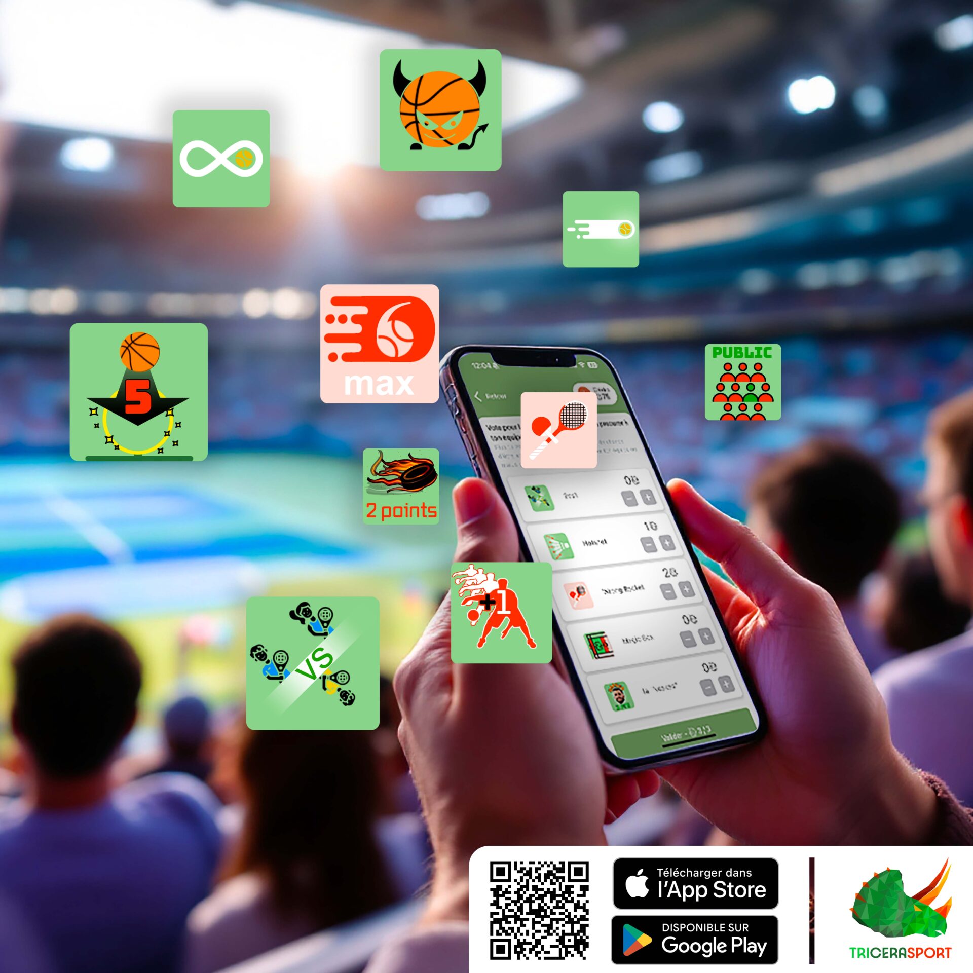 The Tricerasport Fan Experience