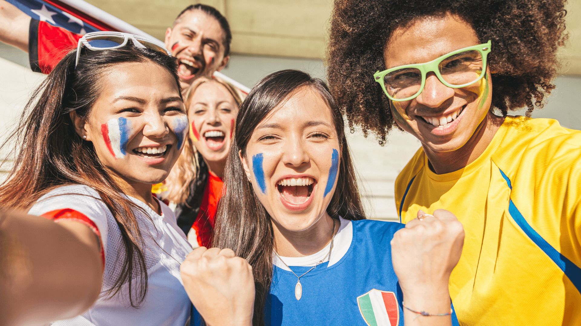 Sports Fans at the Stadium